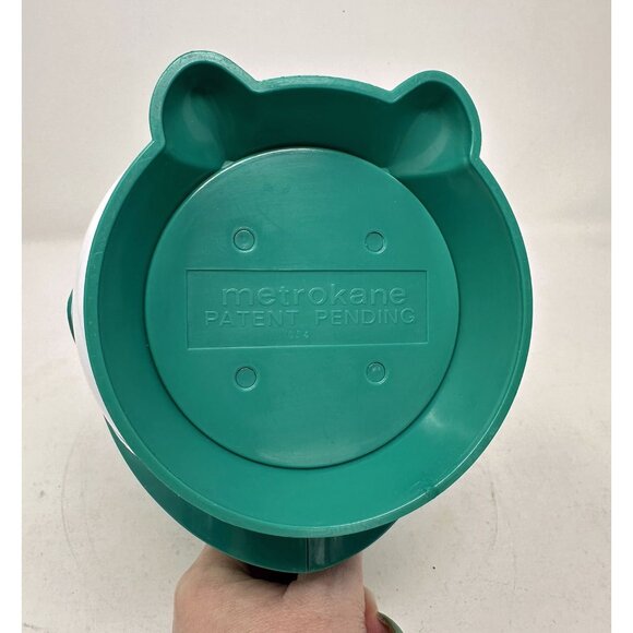 1980s/1990s METROKANE THE PENGUIN THERMAL CARAFE Hot Cold Thermos 1 Quart GREEN - Picture 10 of 12